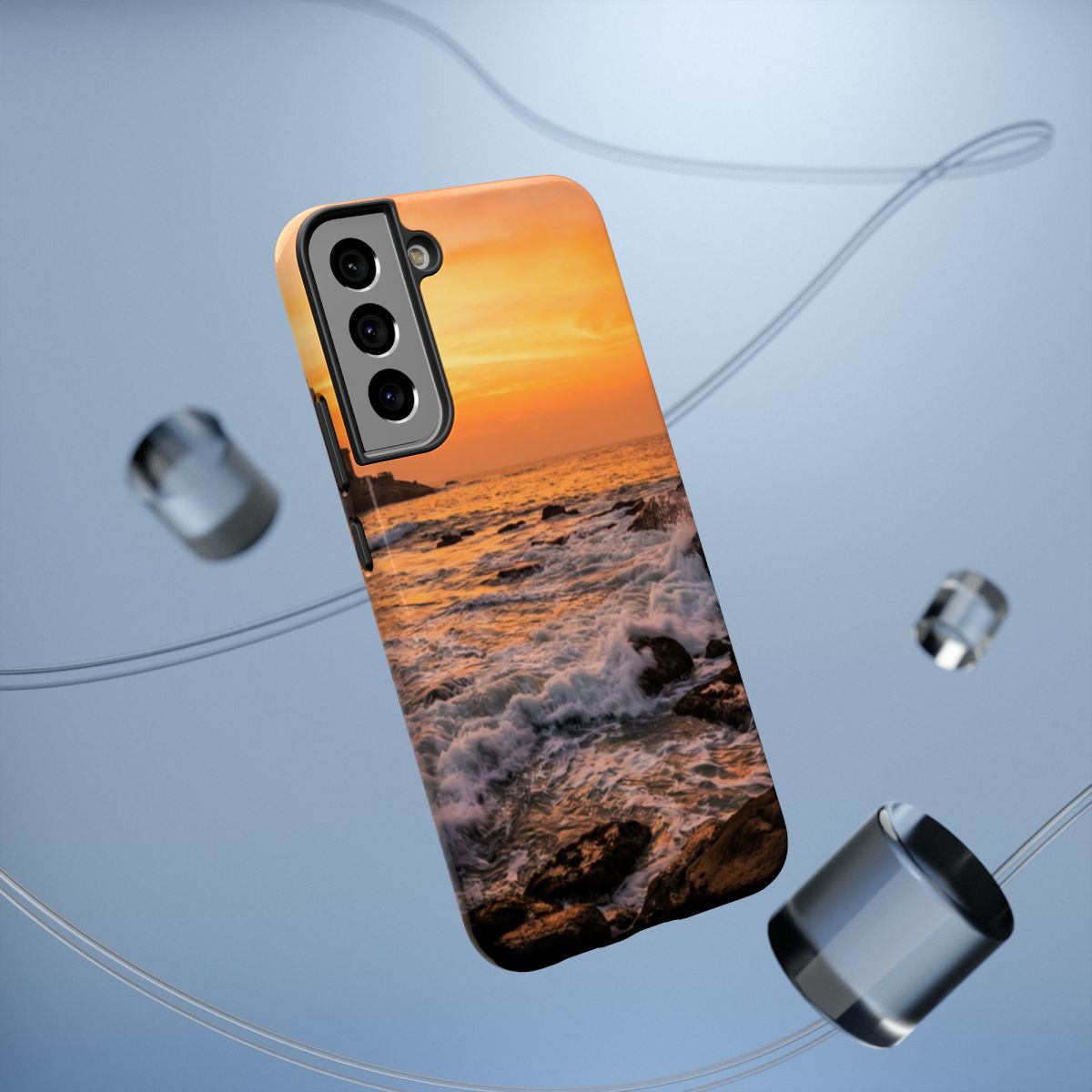 Impact-Resistant Cases - Phone Case - Sunrise Coastal Art