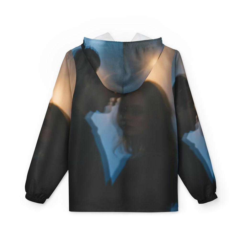 Midnight Shadow Windbreaker - Aesthetic Outerwear | Echovira...
