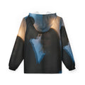 Men's Midnight Shadow Windbreaker - Aesthetic Outerwear |...