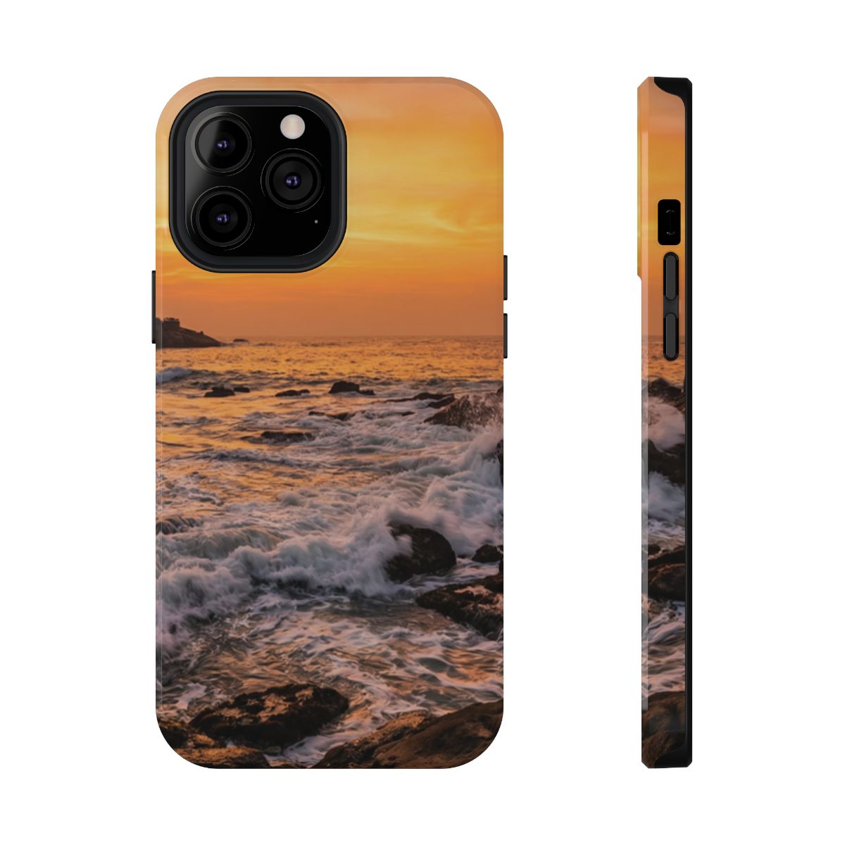Impact-Resistant Cases - Phone Case - Sunrise Coastal Art— sizes part 1/2