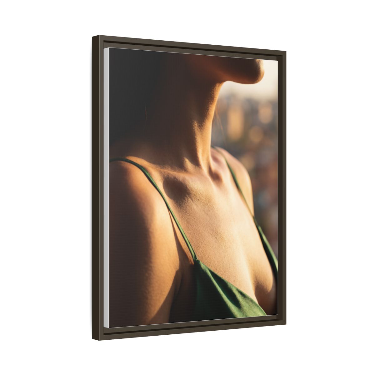 Framed Matte Canvas - Sunlit Muse