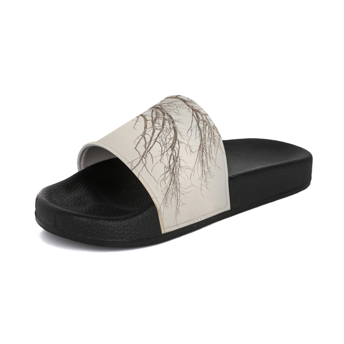 Women's Slide Sandals - Winter Branch Solitude Landscape |...