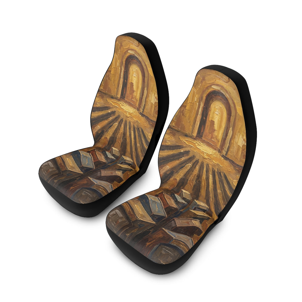 Car Seat Covers - Golden Arcade Cathedral | Echovira Gallery