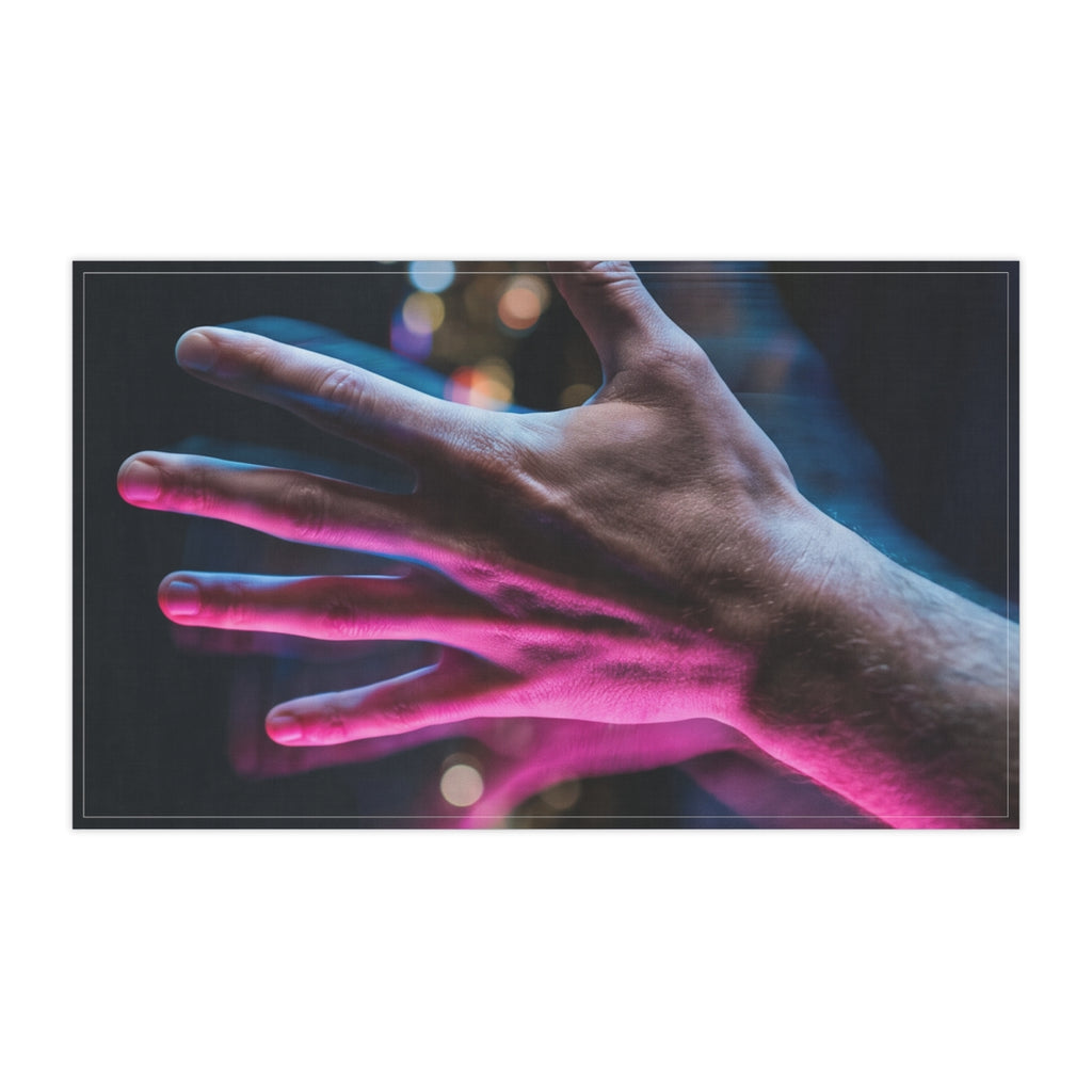 Tea Towels - Neon Night Kitchen Duo | Echovira Gallery