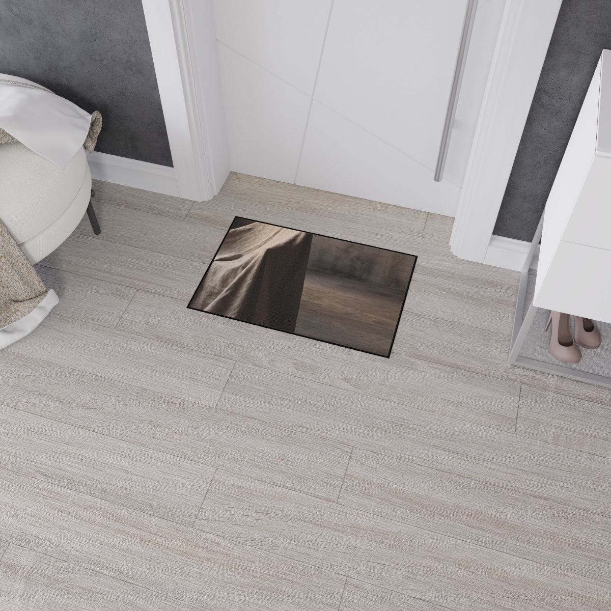 Heavy Duty Floor Mat - Minimalist Stillness