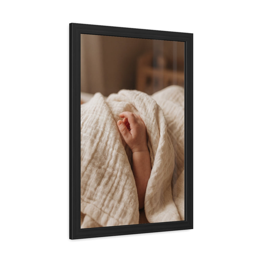 Framed Poster Wall Art - Boho Nursery — Portrait