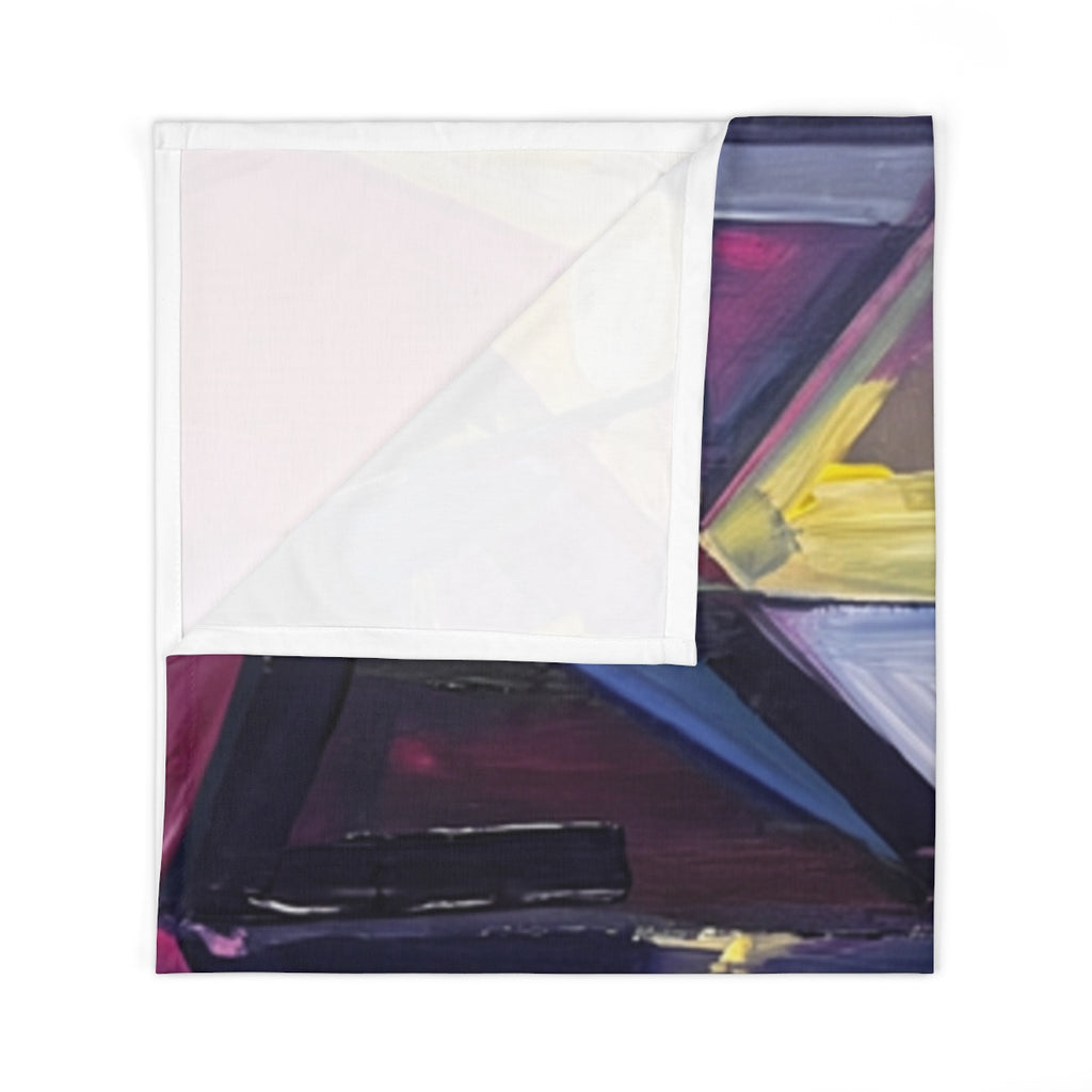 Baby Swaddle Blanket Geometric City Art