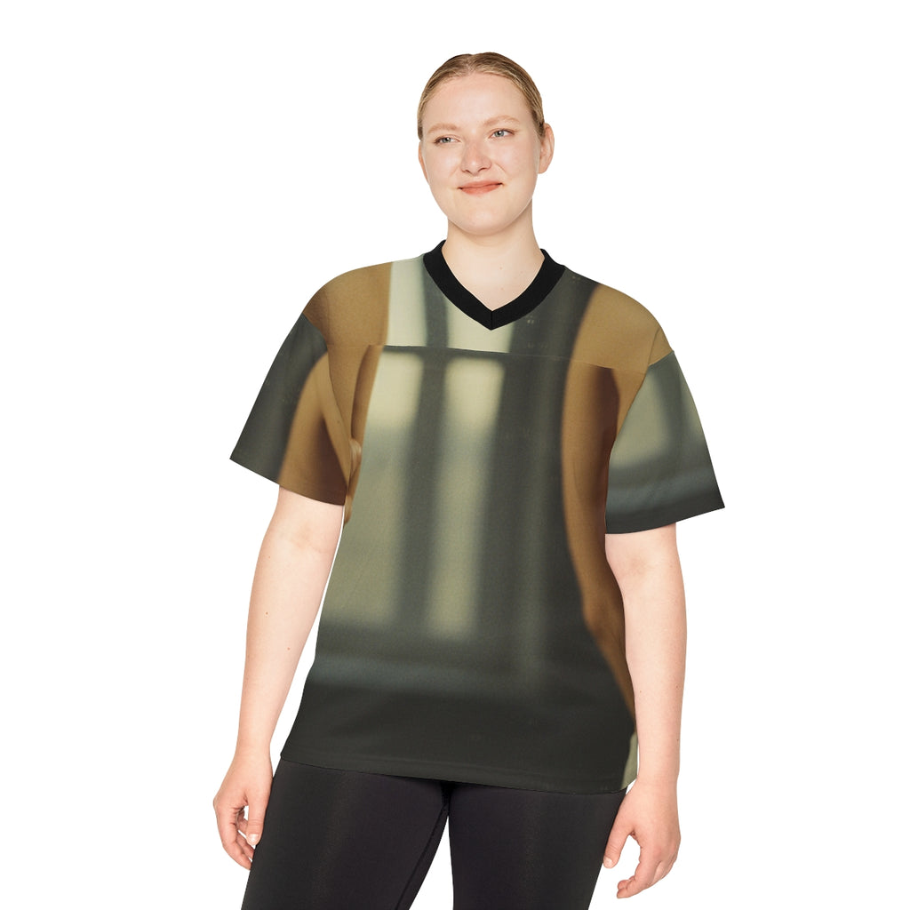 Unisex Football Jersey - Cinematic Touch | Echovira Gallery