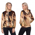 Golden Hour Zip Hoodie - Emerald Sunkissed Layer | Echovira...
