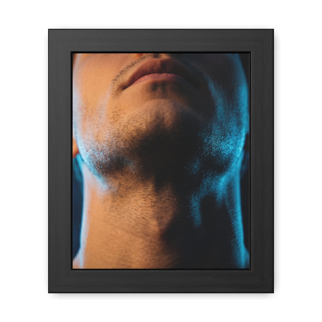 Framed Poster - Cinematic Urban Wall — Portrait