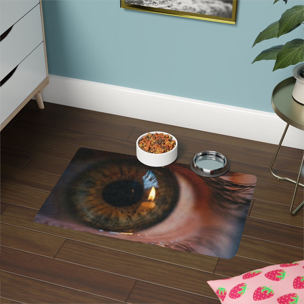 Pet Food Mat (12x18) - Luminous Tear