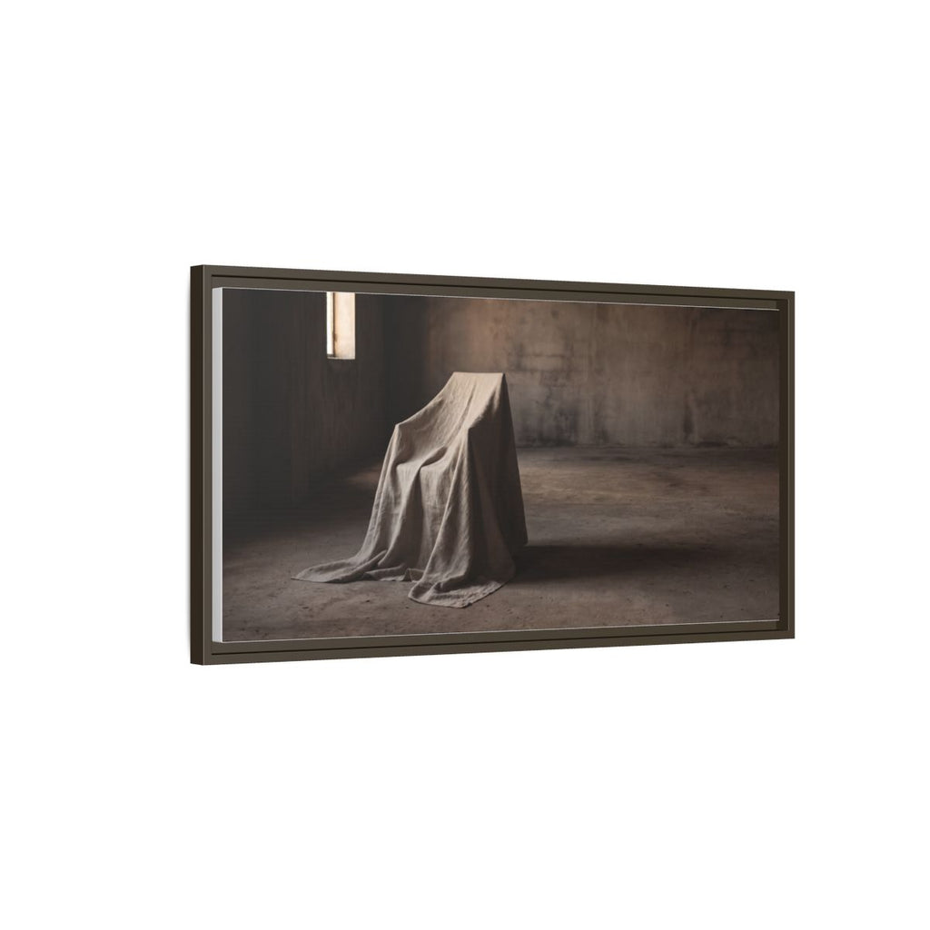 Matte Canvas, Framed - Wabi-Sabi Room — Espresso / 1.25"