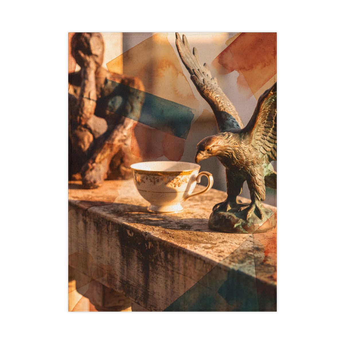 Classical Bronze Toddler Blanket