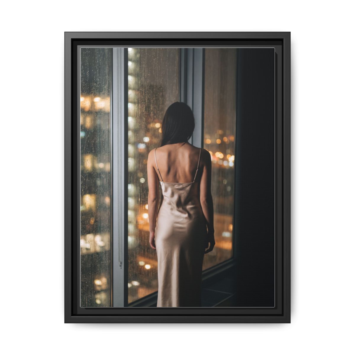 Framed Matte Canvas - Cinematic Nights