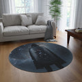 Round Rug - Orion's Heart Cosmic Sphere | Echovira Gallery