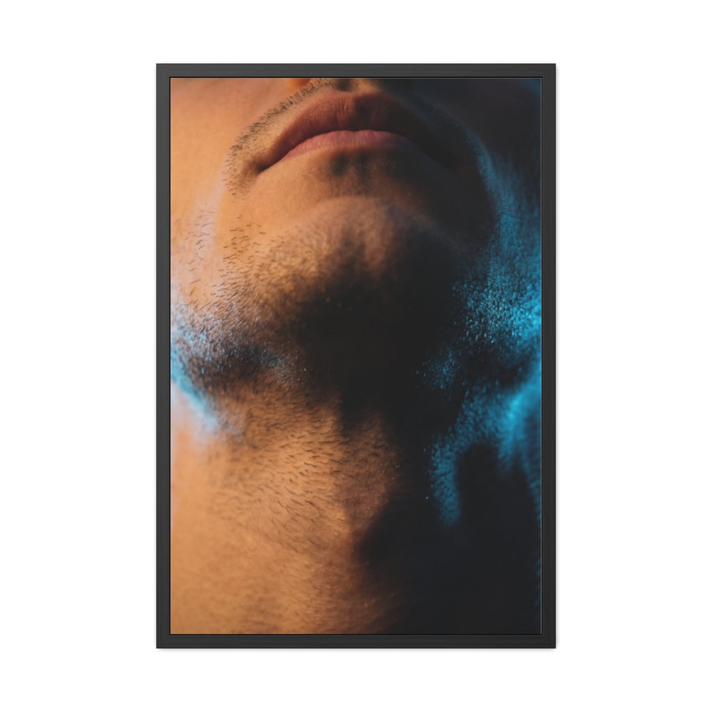 Framed Poster - Cinematic Urban Wall — Portrait