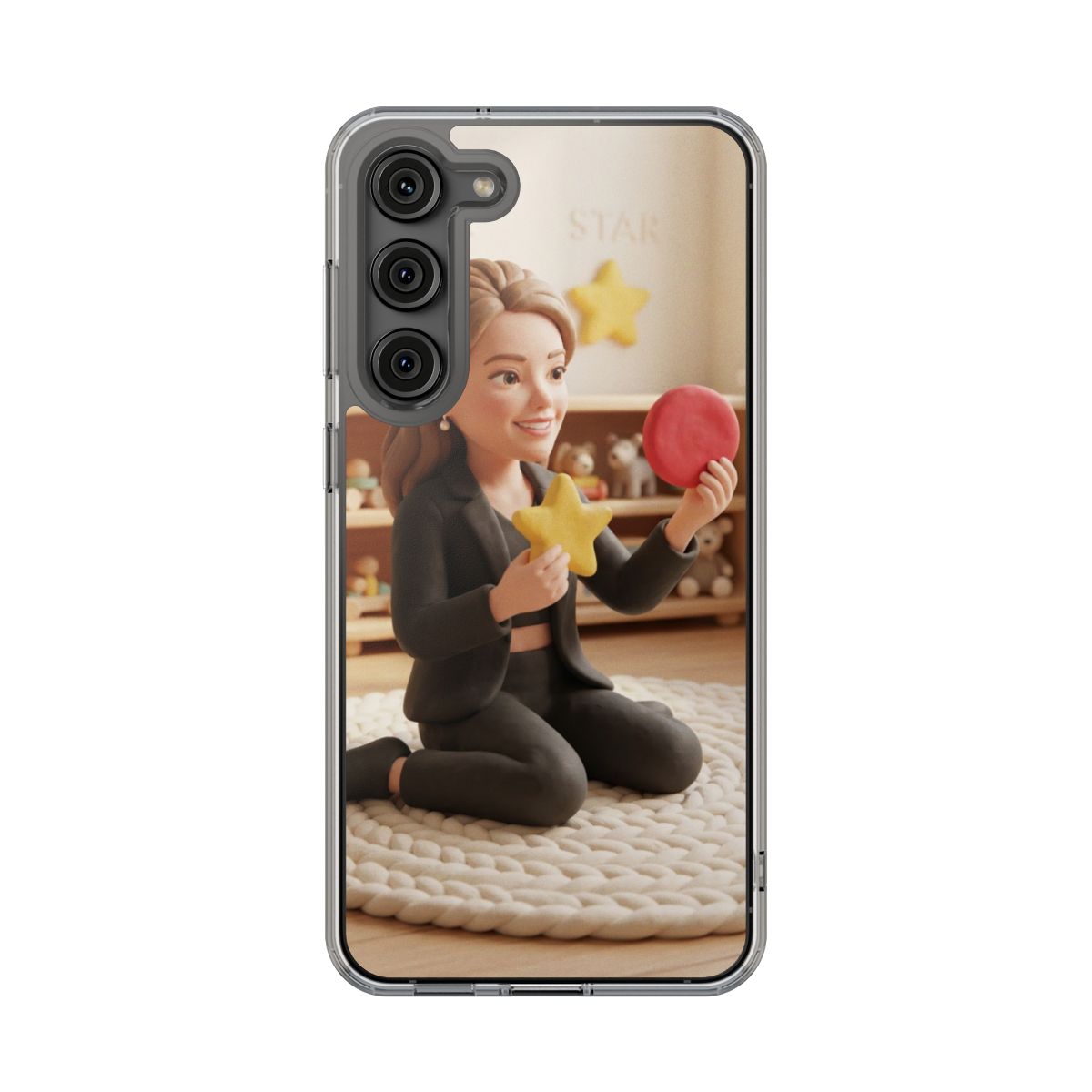 Clear Impact-Resistant Cases - Clear Phone Case - Sculpted...