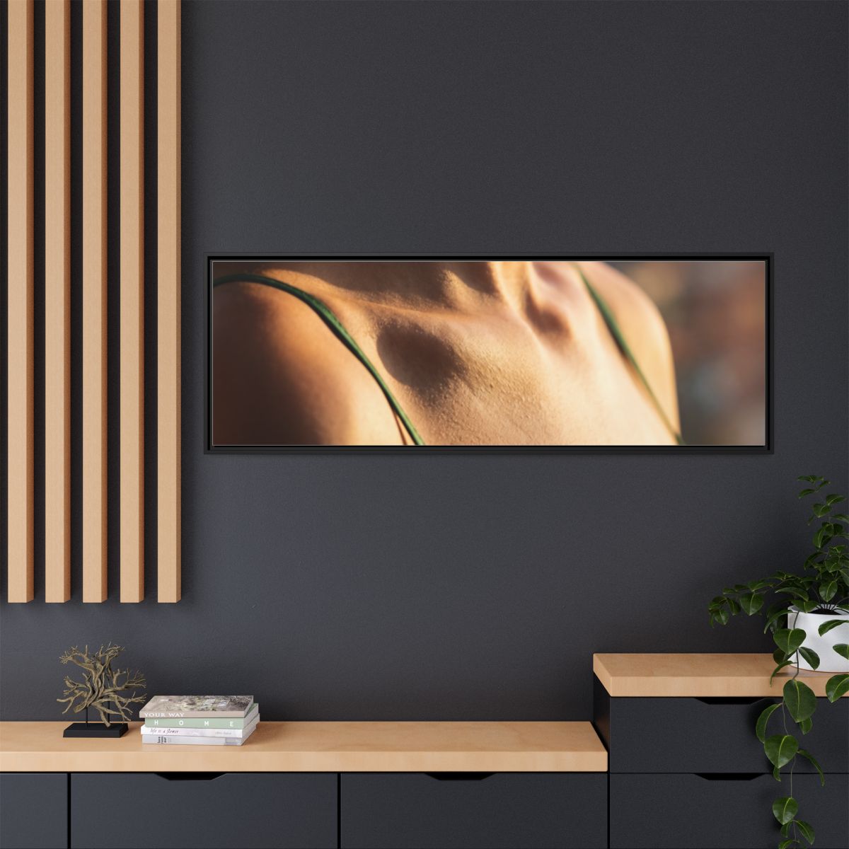 Matte Canvas Framed - Golden Hour Portrait
