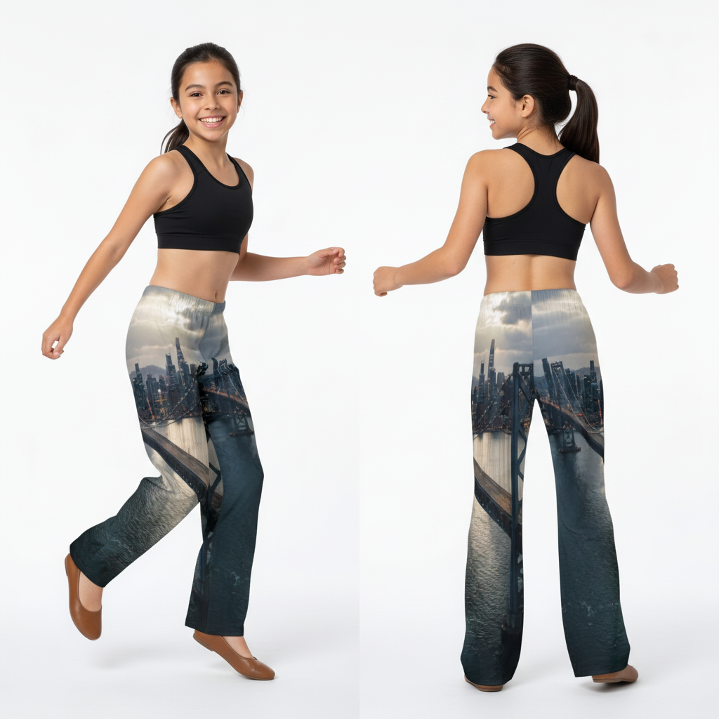 Kids Lounge Pants San Francisco Bay Bridge