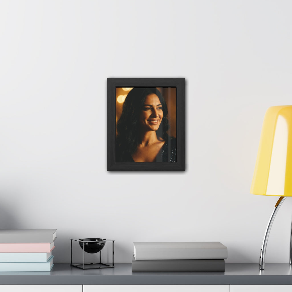 Framed Poster - Cinematic Portrait — Portrait