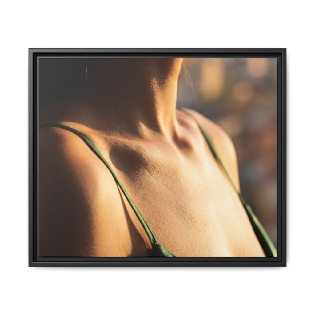 Matte Canvas Framed - Golden Hour Portrait