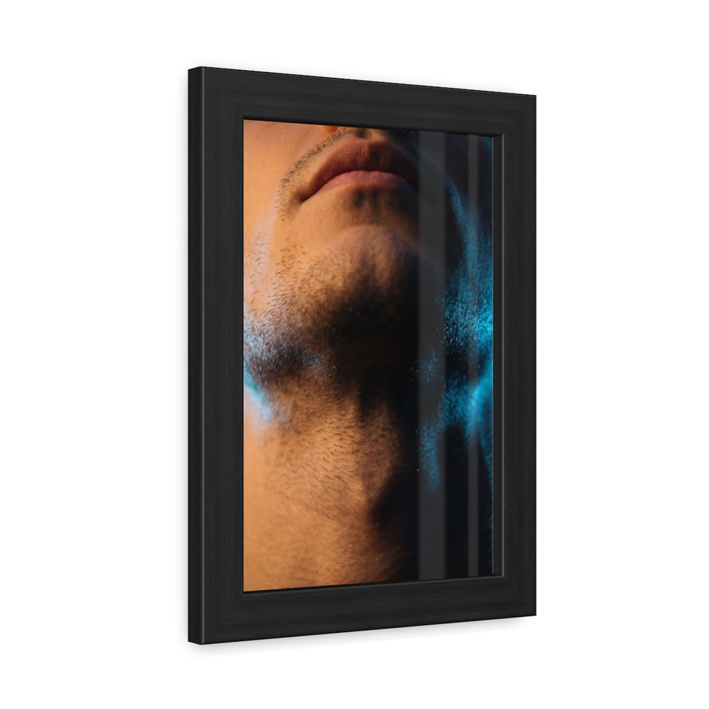 Framed Poster - Cinematic Urban Wall — Portrait
