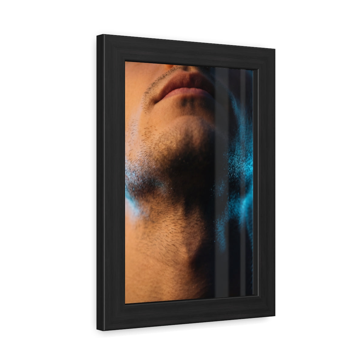 Framed Poster - Cinematic Urban Wall — Portrait