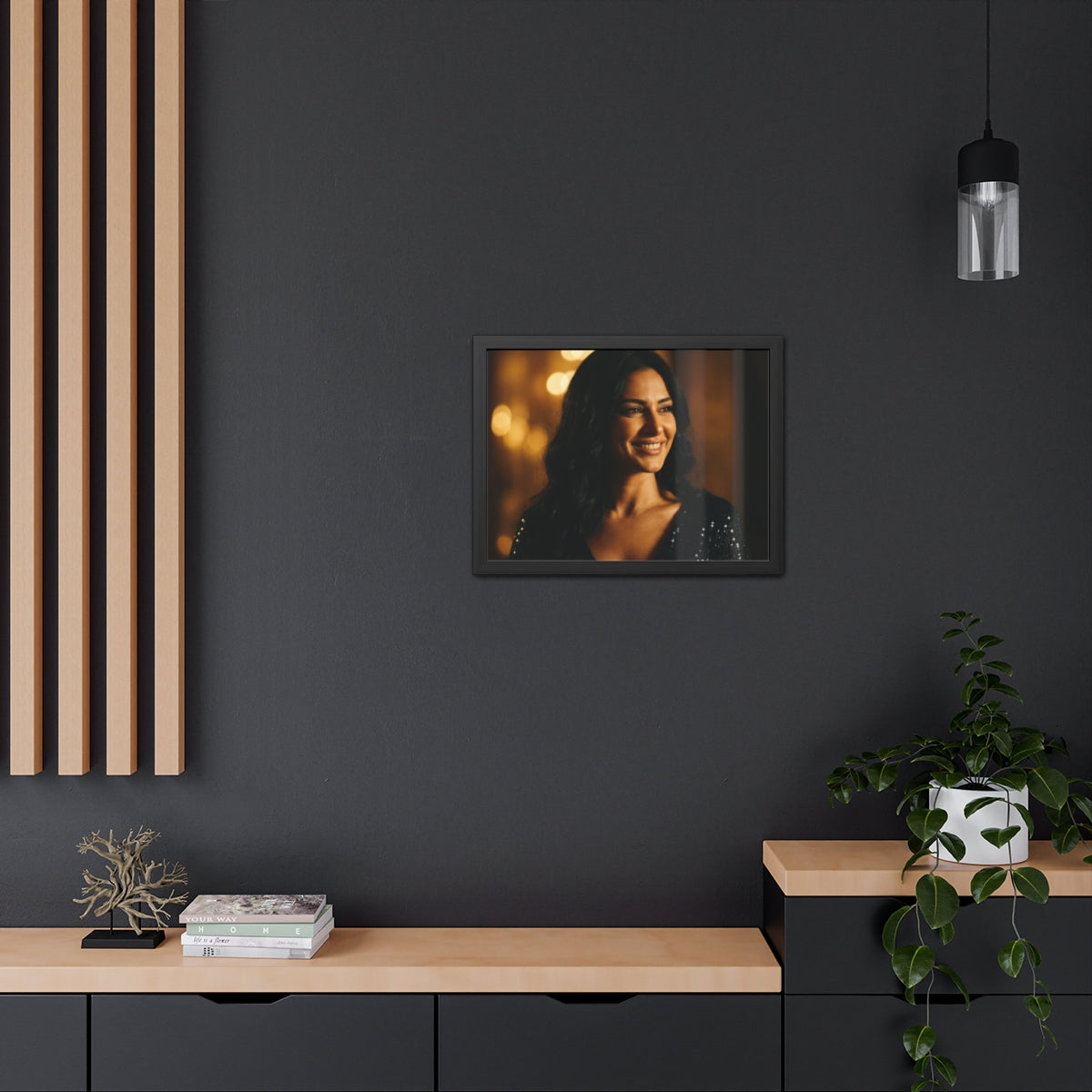 Framed Poster - Cinematic Portrait — Landscape