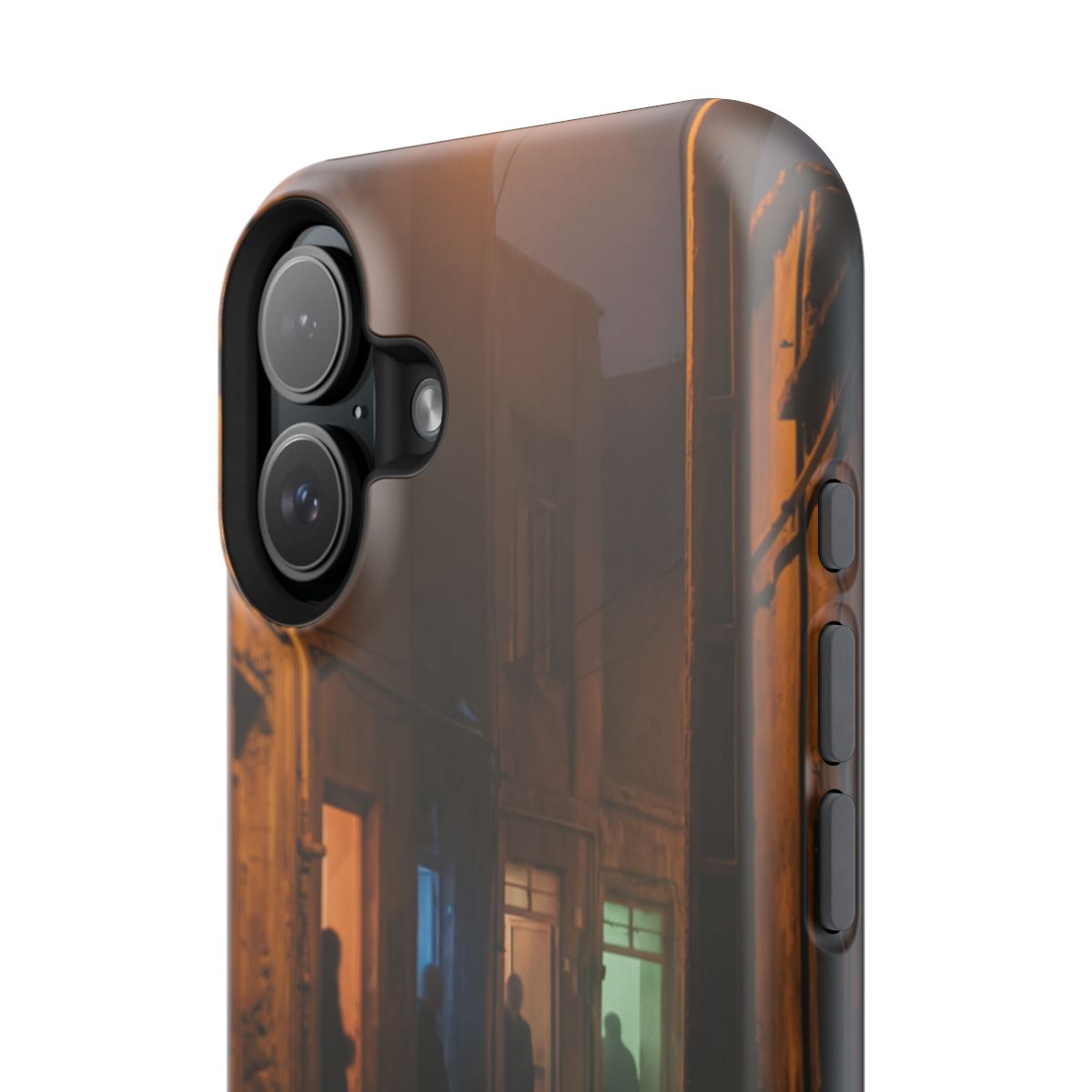 Impact-Resistant Apple iPhone Cases - Shadows of the City | iPhone 17 Pro Max, 17 Pro, 17 Air & More
