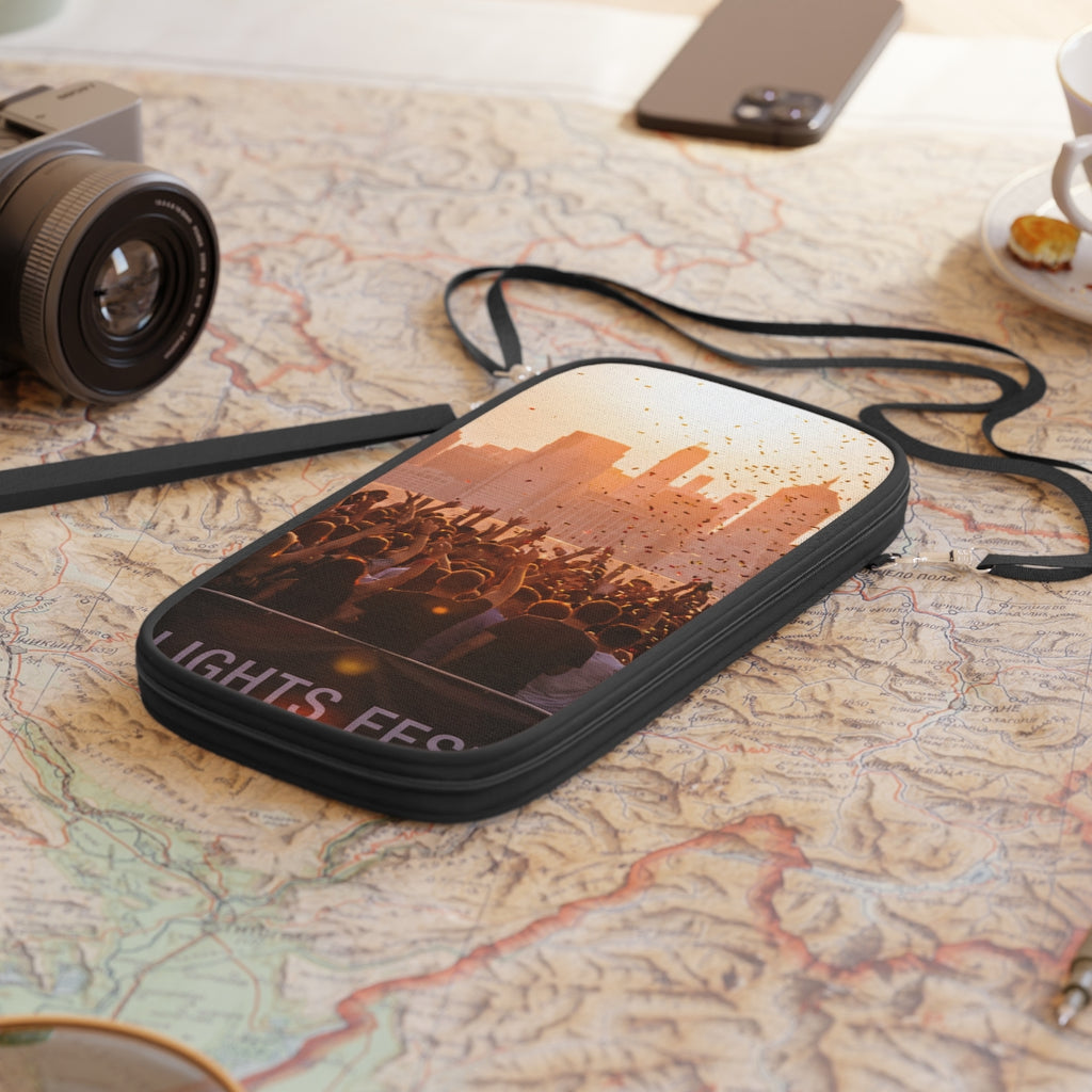 Passport Wallet - City Lights Festival | Echovira Gallery