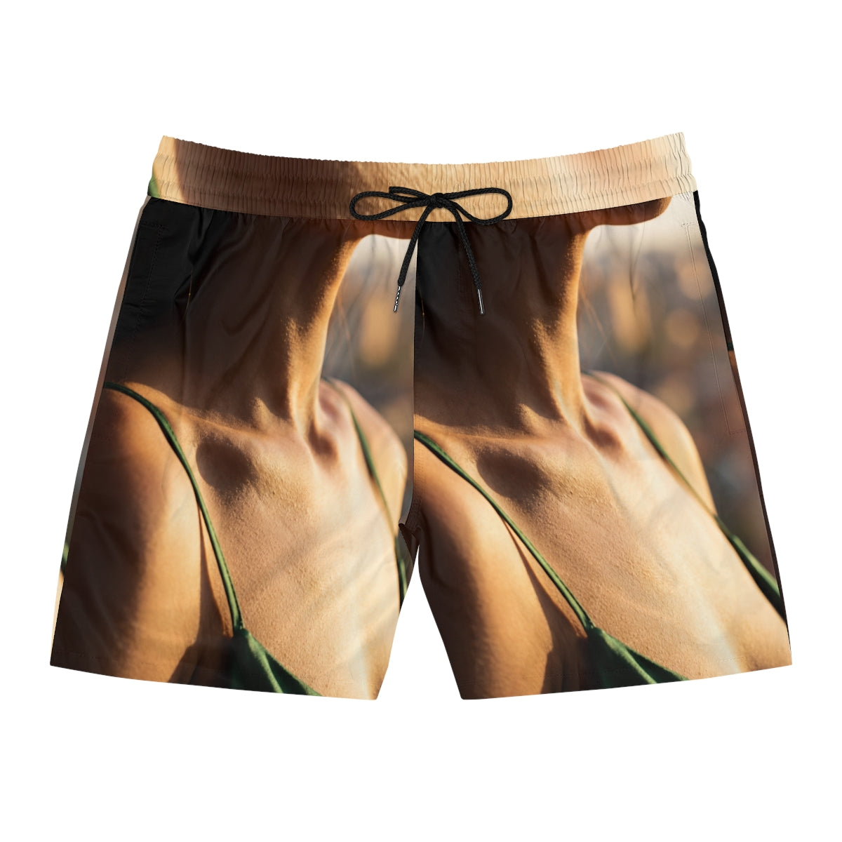 Men's Swim Shorts - Cinematic Golden Coast