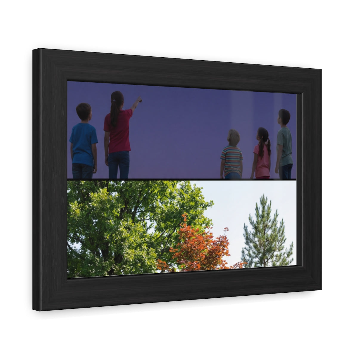 Framed Poster - Little Explorer — Landscape