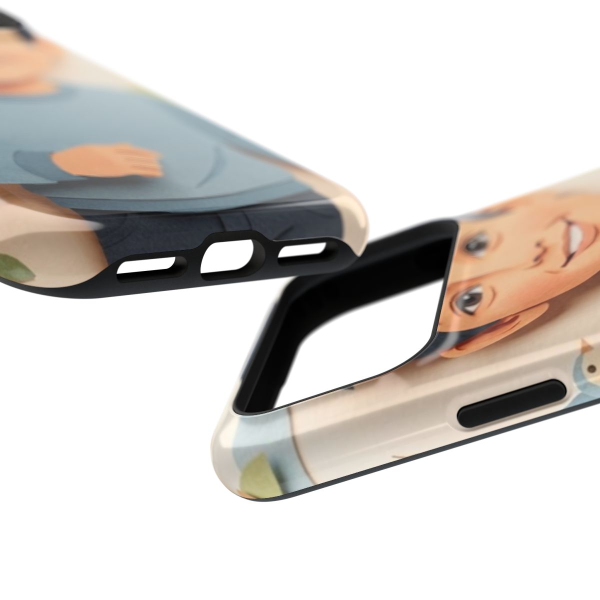 Impact-Resistant Case - Gentle Garden Phone Armor | Echovira...