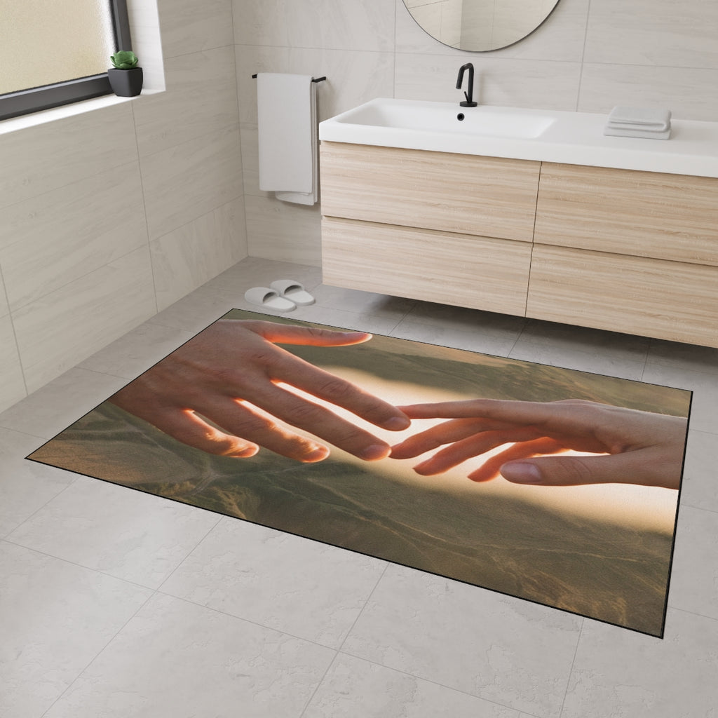 Heavy Duty Floor Mat - The Infinite Touch | Ethereal Coastal...