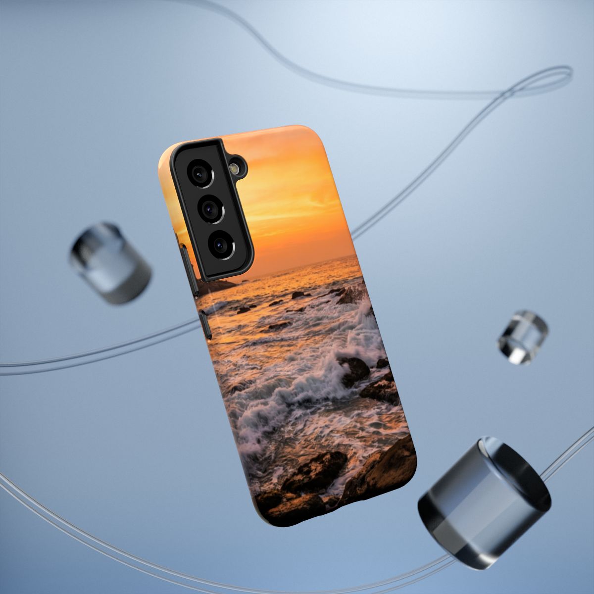 Impact-Resistant Cases - Phone Case - Sunrise Coastal Art