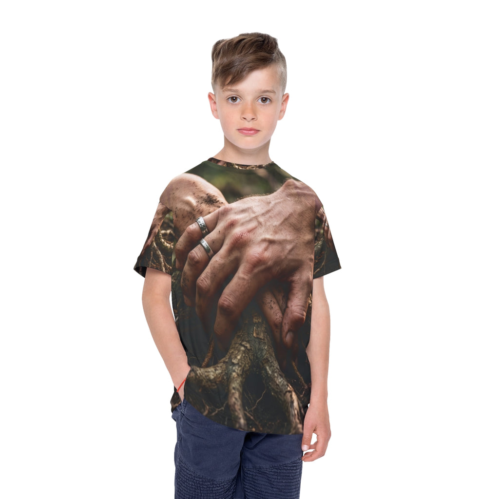 Kids Sports Jersey Forest Roots & Earth Art