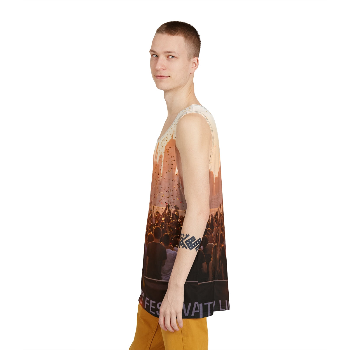 Men's Tank - City Lights Festival | Echovira Gallery