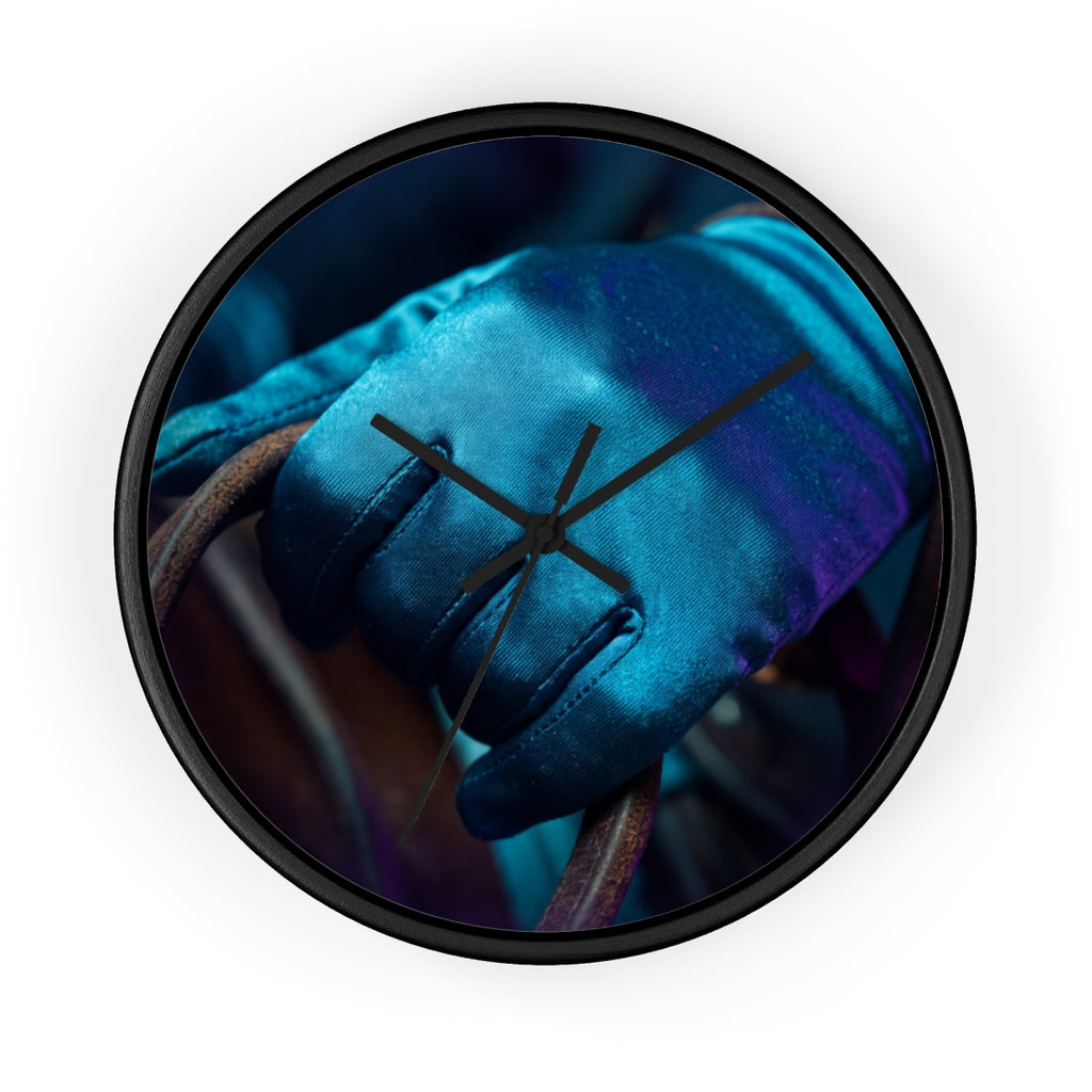 Wall Clock - Satin Whispers | Echovira Gallery