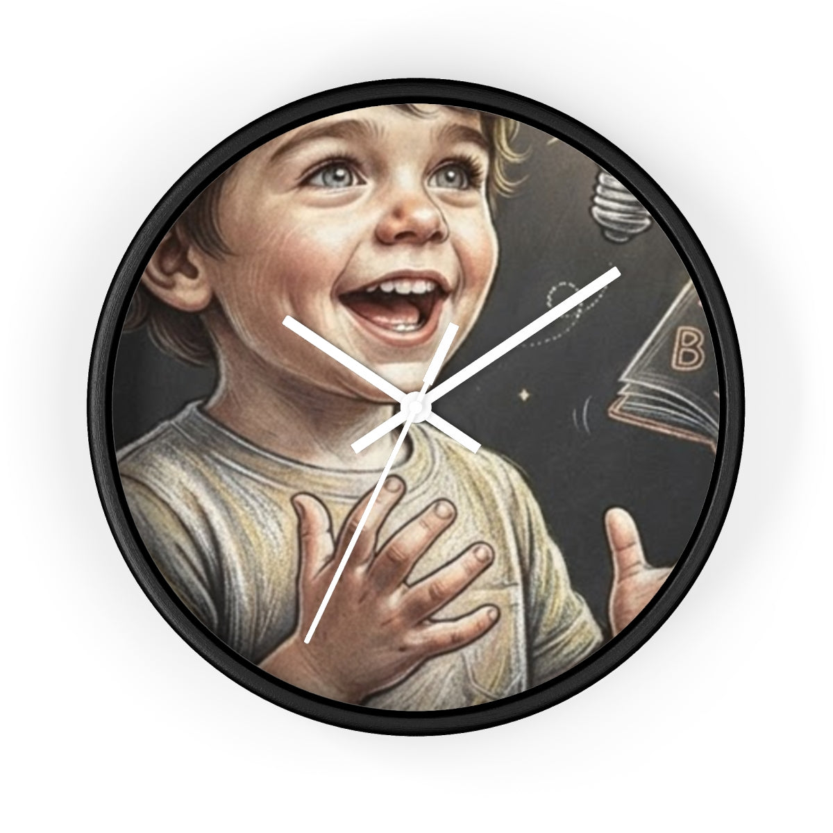 Wall Clock - Time to Discover | Echovira Gallery