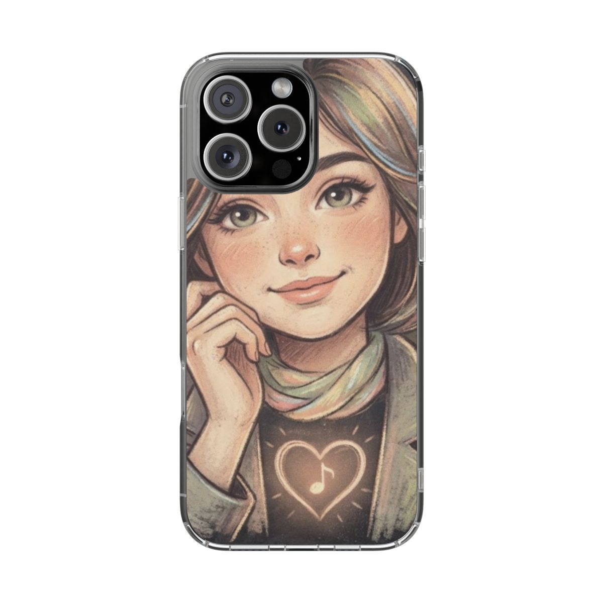 Clear Impact-Resistant Cases - Clear Impact Case - Melodic...