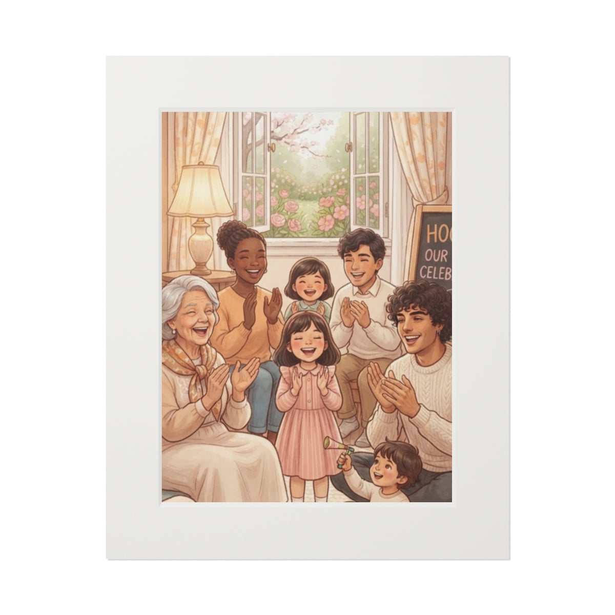 Fine Art Prints - Family Celebration Art - Warm Hearth... |...