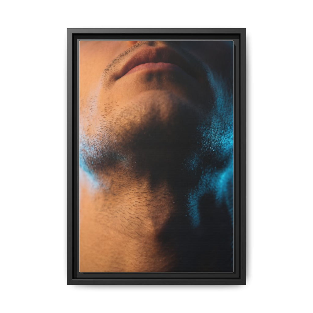 Framed Matte Canvas - Neon Noir