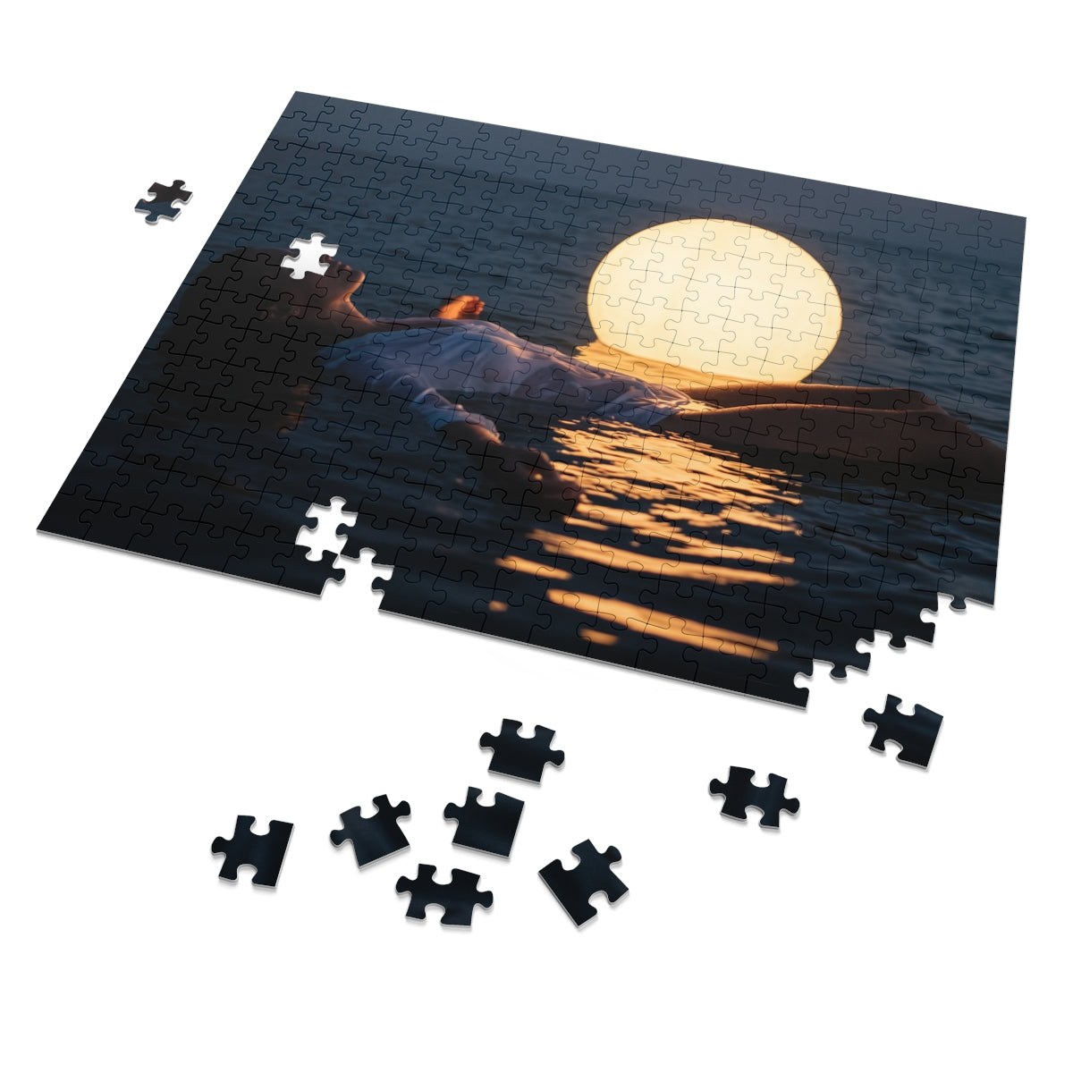 Jigsaw Puzzle with Tin - Luminous Waters (30, 110, 252, 500...