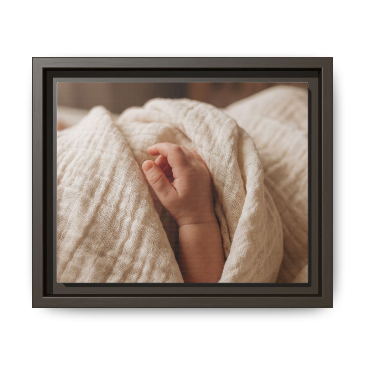 Framed Matte Canvas - Neutral Nursery