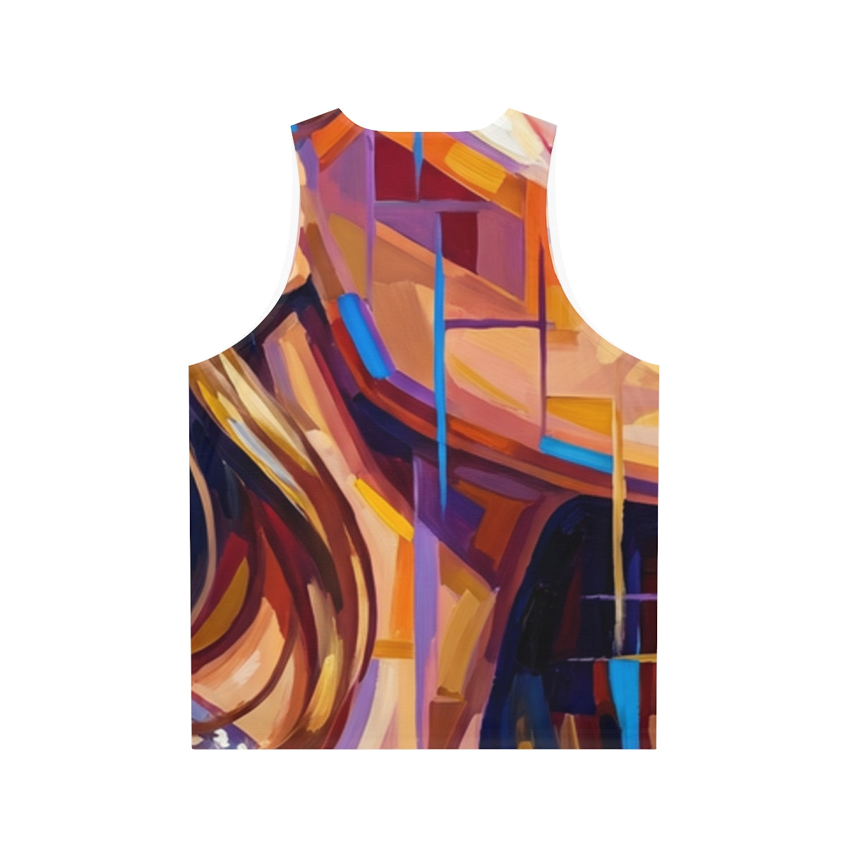 Men's Tank Top - Shattered Elegance | Echovira Gallery