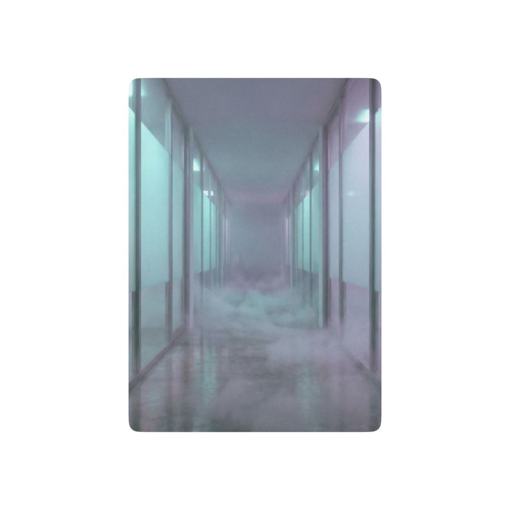 Poker Playing Cards - Liminal Corridor Fog Art Print |...