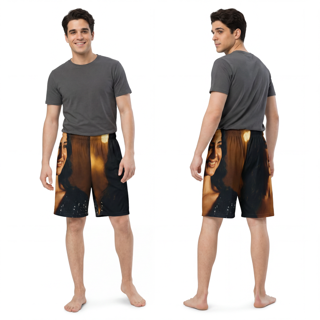 Men's Sports Shorts - Midnight Glow Edition | Echovira...
