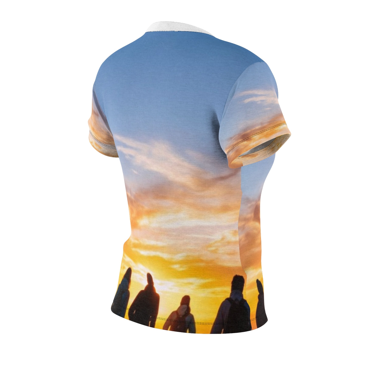 Women's Cut & Sew Tee - Sunset Ridge | Echovira Gallery