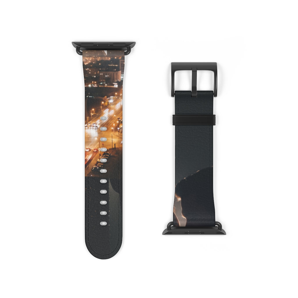 Apple Watch Band - Midnight City Silhouette | Echovira...