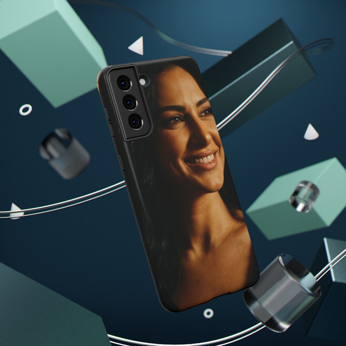 Impact-Resistant Cases - Tough Phone Case - Golden Elegance
